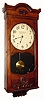 C.1903 Rempe Manufacturing Co., Danville, PA, "No. 26" Rare self-winding battery wall timepiece. 