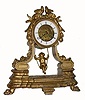 C.1890 Japy Freres, 8-day time/strike swinging doll clock. 