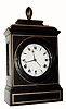 C.1900, Swiss, ebonized quarter striking bracket clock, 8-day. 