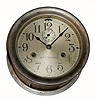 C.1930, Seth Thomas Clock Co., 1-day time/strike ships bell clock. 