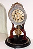 C.1878 F. Kroeber, "Crystal Palace", 8-day time/strike mantel clock. 