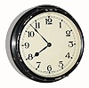 C.1910, English, 8-day Boiler room timepiece. 