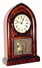 C.1880, Ansonia Clock Co., beehive shelf clock, 8-day time/strike. 