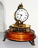 C.1974, Horolovar Co., (Clock Trade Enterprises), "Briggs Rotary" novelty timepiece. 
