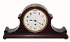 C.1910 French, tambour mantel timepiece, for Tiffany and Co., 8-day. 
