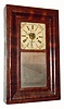 C.1850 William S. Johnson, NY, 8-day time/strike OG shelf clock, movement signed. 