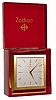 C.1970, Zodiac Watch Co., Swiss, 15-jewel movement battery powered desk timepiece. 