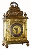 Mixed Lot: C.1995, Chinese cast brass case with C.1810 Austrian crown verge, grand sonnerie movement. 