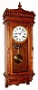 C.1970, Westminster Clock Co., Korea 8-day time/strike regulator clock, reproduction of Waterbury wall model. 