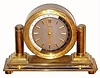 C.1950 Gubelin, Swiss, 8-day world time, desk timepiece. 