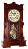 C.1891, Wm. L. Gilbert Clock Co., MITRA, in walnut, 8-day, time and strike. 