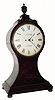 C.1810, H. Payne, London, 8-day time/strike mahogany balloon clock, with ten inch convex dial. 