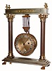 Mid 20th Century, Dent, London, 8-day fusee timepiece, clock movement and dial swinging as pendulum. 