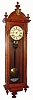 C.1900, Ansonia CAPITOL, Oak Cased wall regulator, 8-day spring, time and strike. 