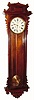 C.1889, E. N. Welch, No. 11, REGULATOR, in mahogany, 30 day, double spring time. 