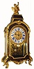 C.1870, French, Martinot, a' Paris, large inlaid clock in the style of Boulle, 8-day time and strike. 