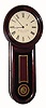 C.1880, E. Howard Clock Co., Boston, "Regulator No. 11", 8-day weight timepiece, sometimes called a "keyhole" model. 