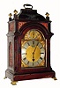 C.1890, English, Jump and Sons, Mount St, London, 8-bell quarter chime, 3-fusee bracket clock. 