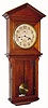 C.1914, Waterbury, "Regulator No. 83" in oak, 30 day-double spring time only. 