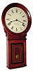 C.2003, Wayne Cline, Bowling Green, KY, copy of the Howard No. 70 timepiece with the 16" dial (middle of 5 sizes) 8-day, weight driven. 