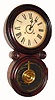 C.1896, E. Ingraham Co., "Reflector", 8-day time/strike wall clock. 