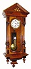 C.1880, Austrian, Mini 1-Wt Vienna regulator timepiece. 