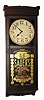 C.1910 New Haven Clock Co., "Sauer's", 8-day advertising timepiece. 
