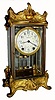 C.1910, Seth Thomas Clock Co., Thomaston, Conn, 4-glass crystal regulator, EMPIRE No.11.