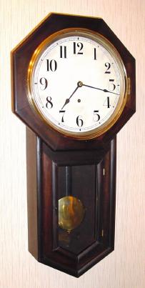 C.1910, Seth Thomas, Long Drop Globe timepiece, eight day. — Antique Clocks Price Guide
