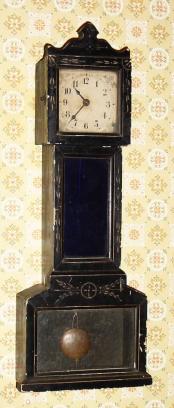 C.1882, Yale Clock Co., GRANDFATHER, 30-hour miniature tall clock timepiece. — Antique Clocks Price Guide