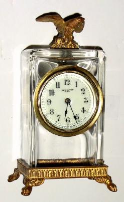 C.1906, New Haven Clock Co., "Vercel", 30-hour novelty timepiece. — Antique Clocks Price Guide