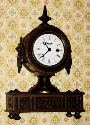 C.1874, Ansonia Brass and Copper Co., "Tucker No. 2", 30-hour timepiece. — Antique Clocks Price Guide
