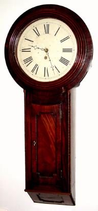 C.1820, English, 8-day Tavern wall timepiece. — Antique Clocks Price Guide