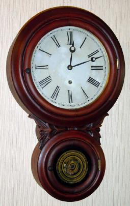 C.1870, E. N. Welch Mfg, Forestville, ALEXIS, timepiece, 8-day. — Antique Clocks Price Guide