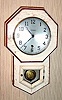 C.1929, Waterbury, Daintie No. 2, 8-day mini drop octagon timepiece.
