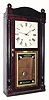 C.1833, Riley Whiting, Winchester, Conn, 30-hour time/strike wood movement half column and splat shelf clock.