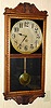 C.1920, Wm. L. Gilbert, OBSERVATORY, oak cased store regulator, 8-day time only.