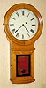 C.1890, E. Howard and Co, Boston, No. 70 Regulator, in oak.