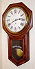 C.1905, Ansonia, REGULATOR A, in walnut, 8-day time only.