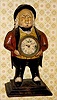 C.1865, Bradley and Hubbard, "John Bull", 30-hour winker or blinking eye timepiece.