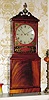 C.1816 [dated], Aaron Willard, Mass Shelf Clock, 2-wt, 8-day bell strike.