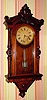 C.1880, F. Kroeber, New York, Regulator No. 30 in walnut, 8- day, time.