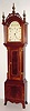 C.2002 (dated), Foster S. Campos, Mini Tall case clock in the Roxbury style, 8-day, passing bell strike, weight driven.