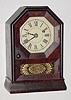 C.1860, Seth Thomas Clock Co., Octagon Top "O", 30-hour cottage timepiece, with OG base.
