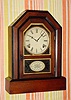 C.1875 Jerome and Co., (New Haven Clock Co.), 8-day time and strike shelf clock.