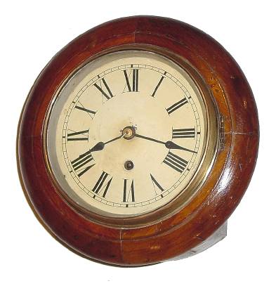 C.1900, German, for the English market, small 8-day gallery timepiece, going barrel movement. — Antique Clocks Price Guide