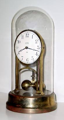 C.1910, Tiffany Never-Wind Clock Corp., Electric battery timepiece. — Antique Clocks Price Guide