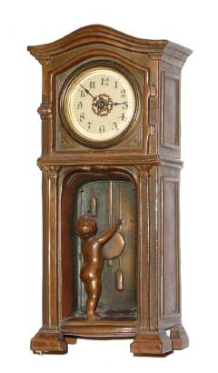 C.1910, Western Clock Co., 30-hour lever movement novelty timepiece. — Antique Clocks Price Guide