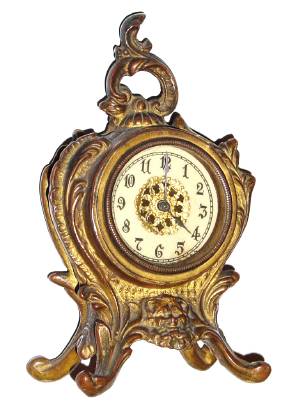 C.1910, New Haven Clock Co., 30-hour lever movement novelty timepiece. — Antique Clocks Price Guide