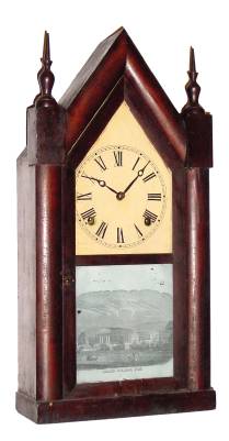 C.1865, (Mixed lot) William L. Gilbert and Co., 8-day time/strike steeple case, with Ingraham movement. — Antique Clocks Price Guide